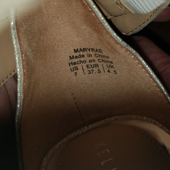 Silver cross-strap heels - Picture 8 of 8